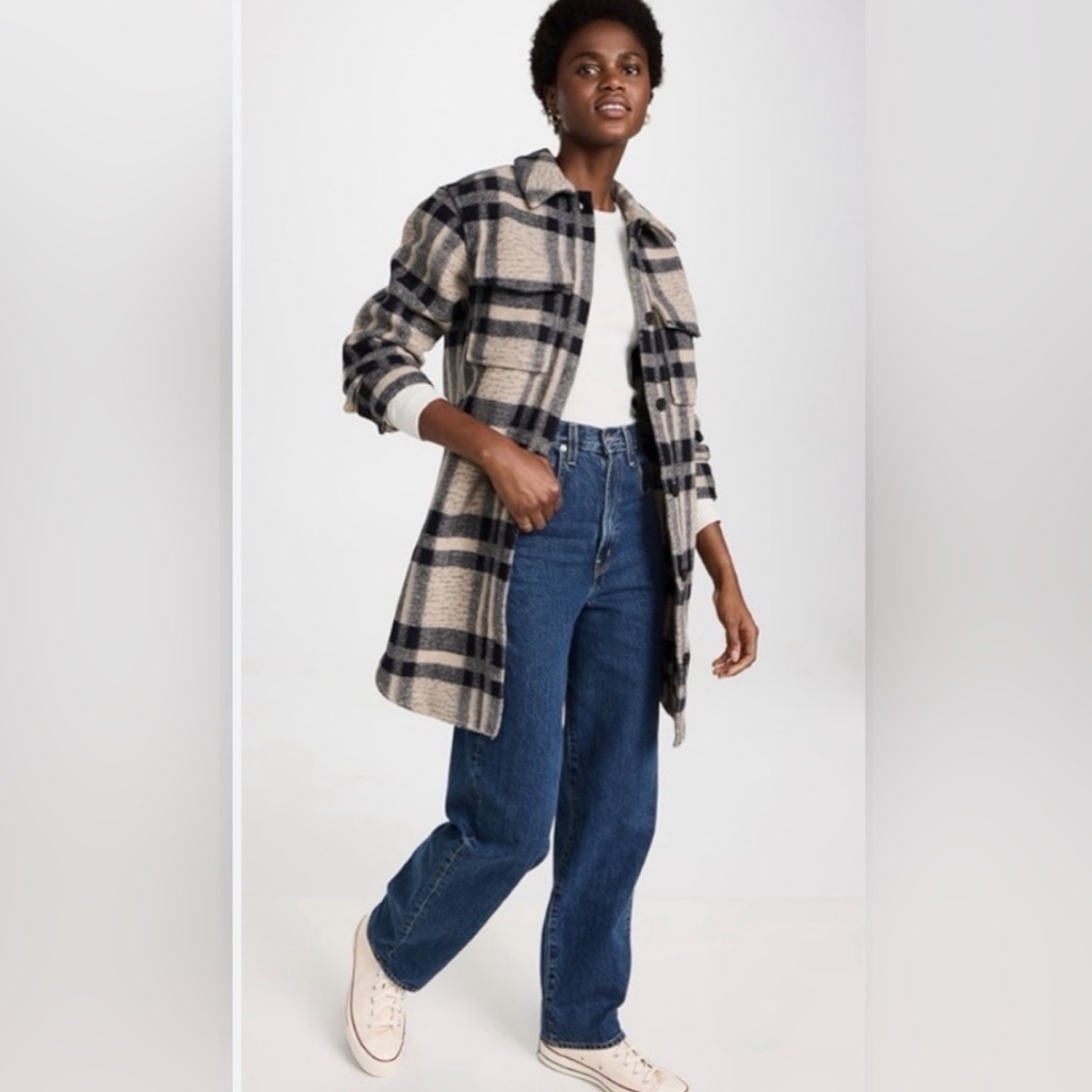 Rails Jaro Shacket Plaid Xs